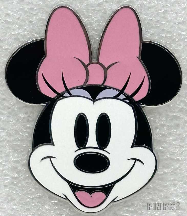 DLP - Minnie Head with Pink Bow - Dots