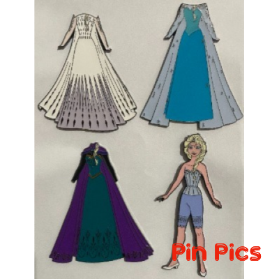 Loungefly Elsa Paper Dolls Magnetic Set