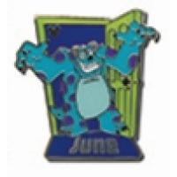 HKDL Sulley June Monsters Inc Month Door Hidden Mickey