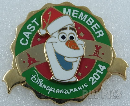 DLP - Cast Member 2014 Pin Trading Logo - Olaf