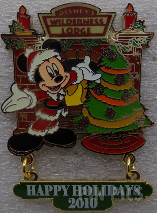 Disney DLRP Stitch in Santa Hat Love Joyeux Noel Christmas Holiday DLP Pin