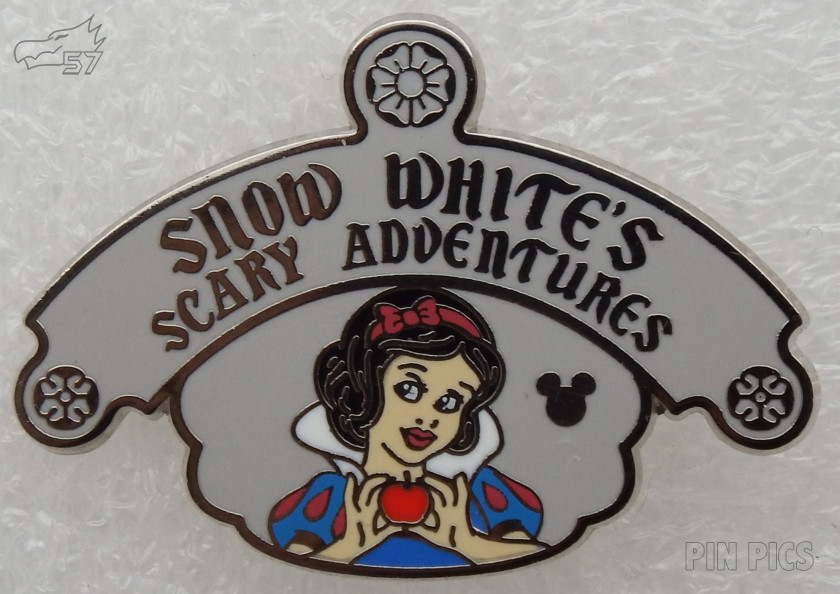 DLR - Snow White's Scary Adventure - Hidden Mickey 2019 - Attraction Signs
