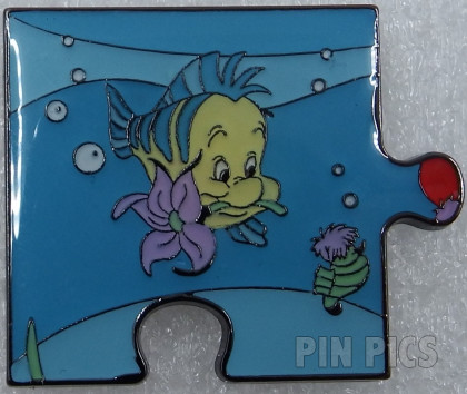 Loungefly - Flounder - The Little Mermaid Puzzle - Mystery