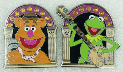 Fozzie Bear and Kermit the Frog - Muppets - Set 