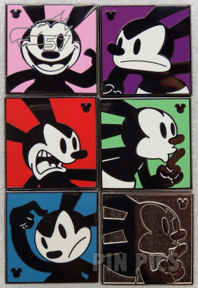 DL - Oswald Expressions Set - Lucky Rabbit - Hidden Mickey 2014