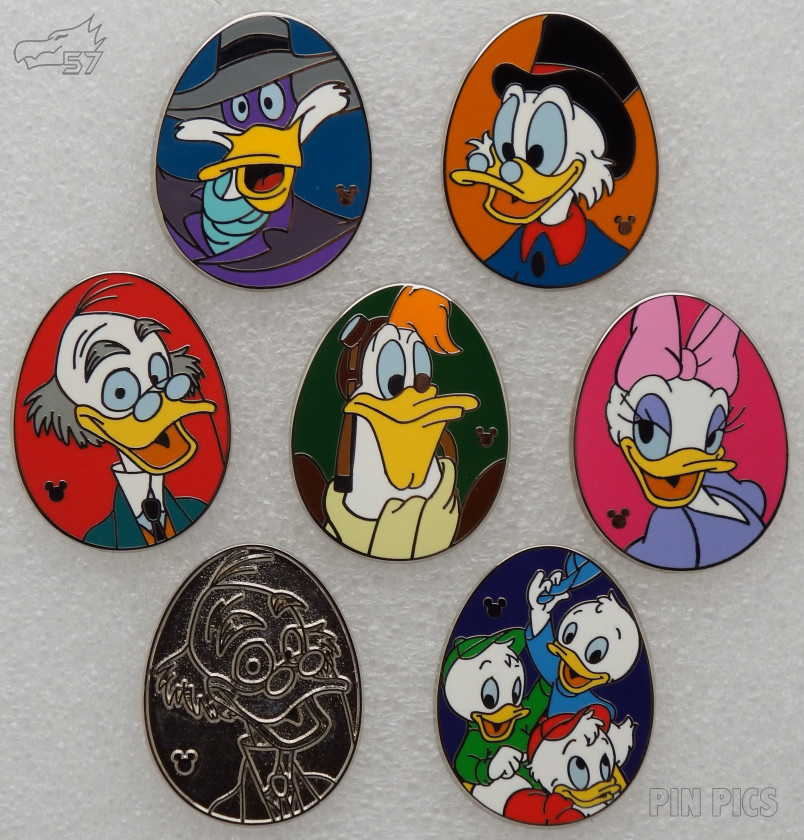DL - Disney Ducks Set - Hidden Mickey 2015