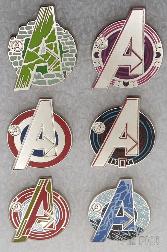 Marvel Avengers Emblem Set - Hidden Disney 2020
