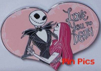 DLP - Jack & Sally - Valentine Heart - Nightmare Before Christmas