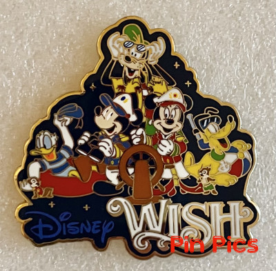 DCL - Donald, Mickey, Minnie, Pluto, Goofy - Cruise - Wish
