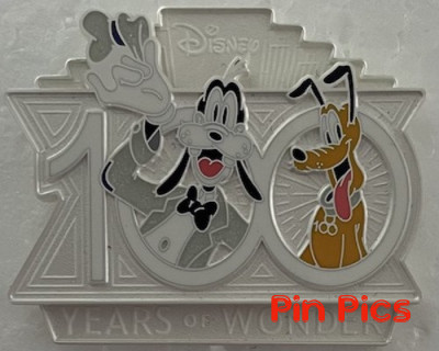Goofy and Pluto - Disney 100