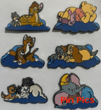 Loungefly - Characters on Clouds - Mystery - Set