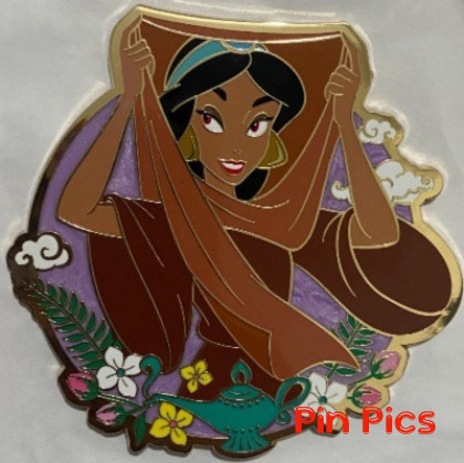 Pink a la Mode - Jasmine - Princess Fairytale Florals - Aladdin