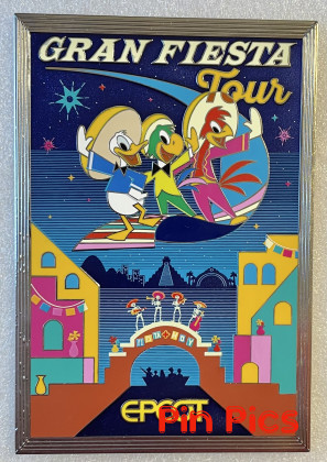 WDI - 3 Caballeros - Gran Fiesta Tour - EPCOT - Poster