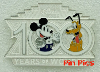 Mickey and Pluto - Disney 100
