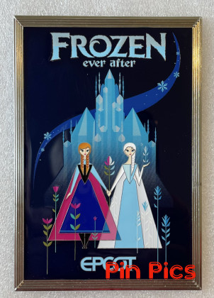 WDI - Anna and Elsa - Frozen Ever After - EPCOT - Poster