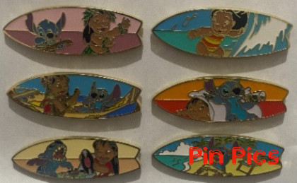 Uncas - Lilo and Stitch Surfboard Portraits Set - Mystery