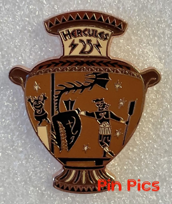 Hercules and Phil - Hercules 25th Anniversary Mystery Vase