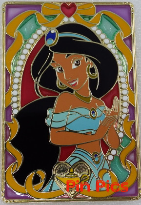 PALM - Jasmine - Stained Glass Princesses - Aladdin