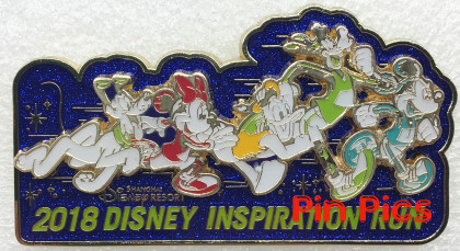 SDR - Mickey Minnie Pluto Goofy Donald - Inspiration Run - Jumbo - Fab 5