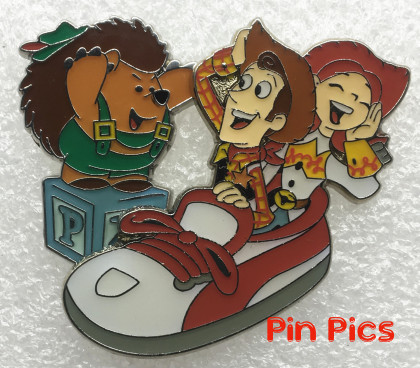 SDR - Woody and Jessie - Toy Story - Pin Trading Fun Day