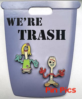 Disney Parks - Forky and Karen Beverly - We're Trash Set - Toy Story 4