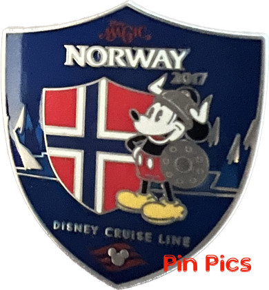 DCL - Disney Magic - Norway 2017 - Viking Mickey - Artist Proof