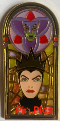 Loungefly - Evil Queen - Snow White and the Seven Dwarfs - Villains Stained Glass - Mystery
