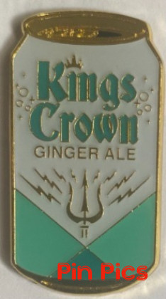 Loungefly - Triton - Kings Crown Ginger Ale - Little Mermaid - Character Soda - Mystery