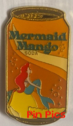Loungefly - Ariel - Mermaid Mango Soda - Little Mermaid - Character Soda - Mystery