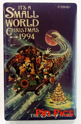 JDS - Mickey & Friends - Small World Christmas 1994 - Christmas 2002 -  Disney Store 10th Anniversary