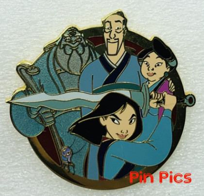 Mulan, Fa Zhou, Fa Li, First Ancester Fa and Cri Kee - Mulan - 25th Anniversary