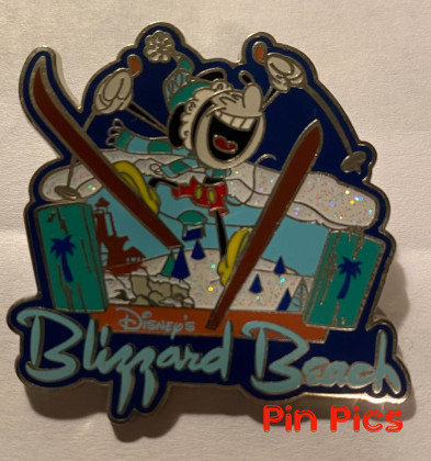 WDW - Mickey - Jumping on Skis - Blizzard Beach