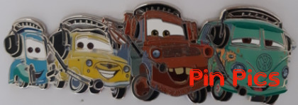 DLP - Sally,  Cruz, Mater, Fillmore - Cars - Team