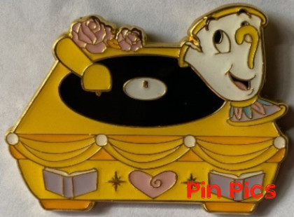 Loungefly - Chip - Princess Sidekick Record Player - Beauty and the Beast - Mystery