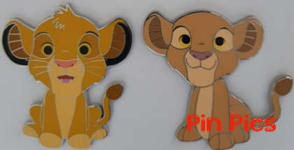 DLP - Simba & Nala - Lion King - Cubs