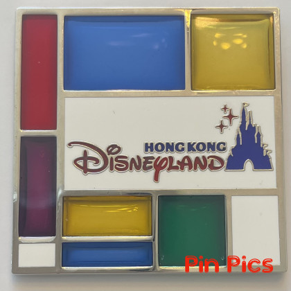 HKDL - Multicolor Stained Glass Park Logo - 2022