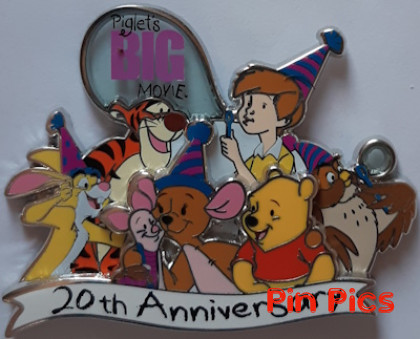 DS EU - Pooh, Piglet, Tigger, Rabbit, Owl, Roo and Christopher - Piglets Big Movie - 20th Anniversary