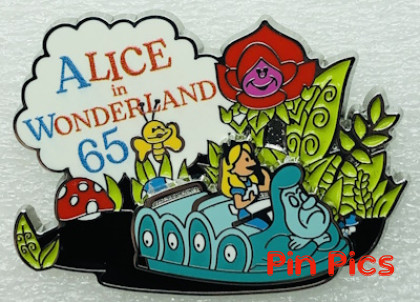 Alice and Absolem - Alice in Wonderland - 65th Anniversary - Attraction