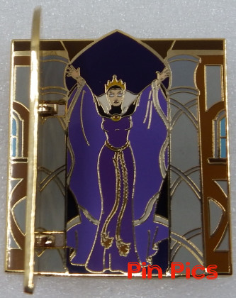 34789 - Disney Auctions - Evil Queen - Stained Glass Door