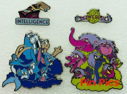 WDW - Merlin and Mim - Sword in the Stone - Heroes vs Villains - How To Be - Set