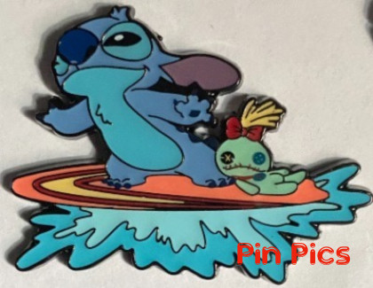 Loungefly - Stitch and Scrump - Lilo and Stitch - Surfing - Summer - Mystery
