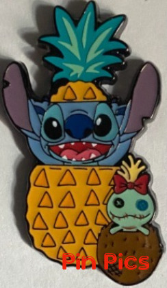 Loungefly - Stitch and Scrump - Lilo and Stitch - Pineapple and Coconut - Summer - Mystery