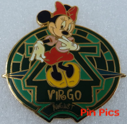 WDW - Minnie Mouse - Virgo - Zodiac POM Series - August 2001