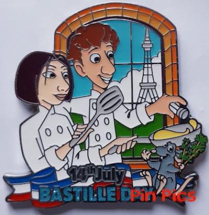 DS EU - Colette, Linguini and Remy - Ratatouille - Bastille Day
