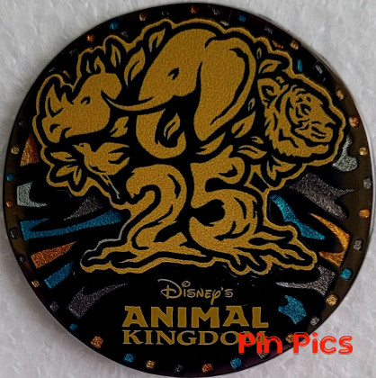 Wdw - Animal Kingdom 25th Anniversary - Logo Icon