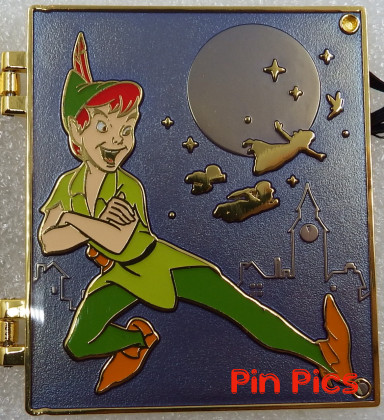 157498 - HKDL - Peter Pan - Book with Seal - Hinged