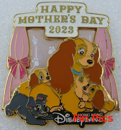 HKDL - Lady and Puppies - Happy Mother's Day 2023 - Lady and the Tramp