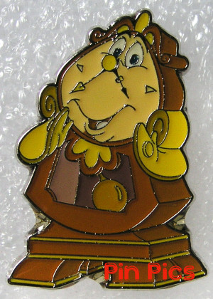 Beauty and the Beast Pin Set - Loungefly - Cogsworth