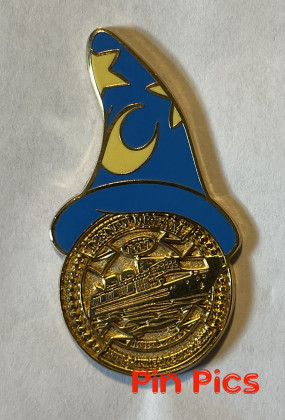 DCL - Disney Vacation Club - S.S. Member Cruise : KEEL COIN-INSPIRED PIN - DISNEY INSPIRATIONS