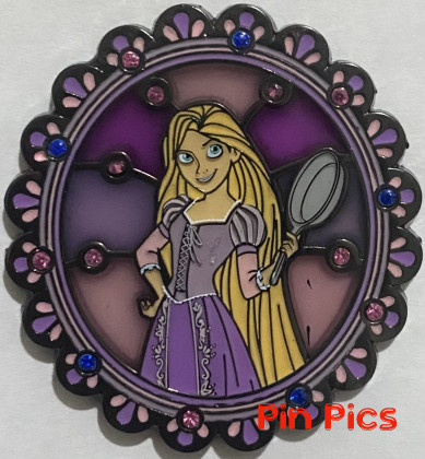 Loungefly - Rapunzel - Tangled - Princess Ornate Gem Brooch - Mystery